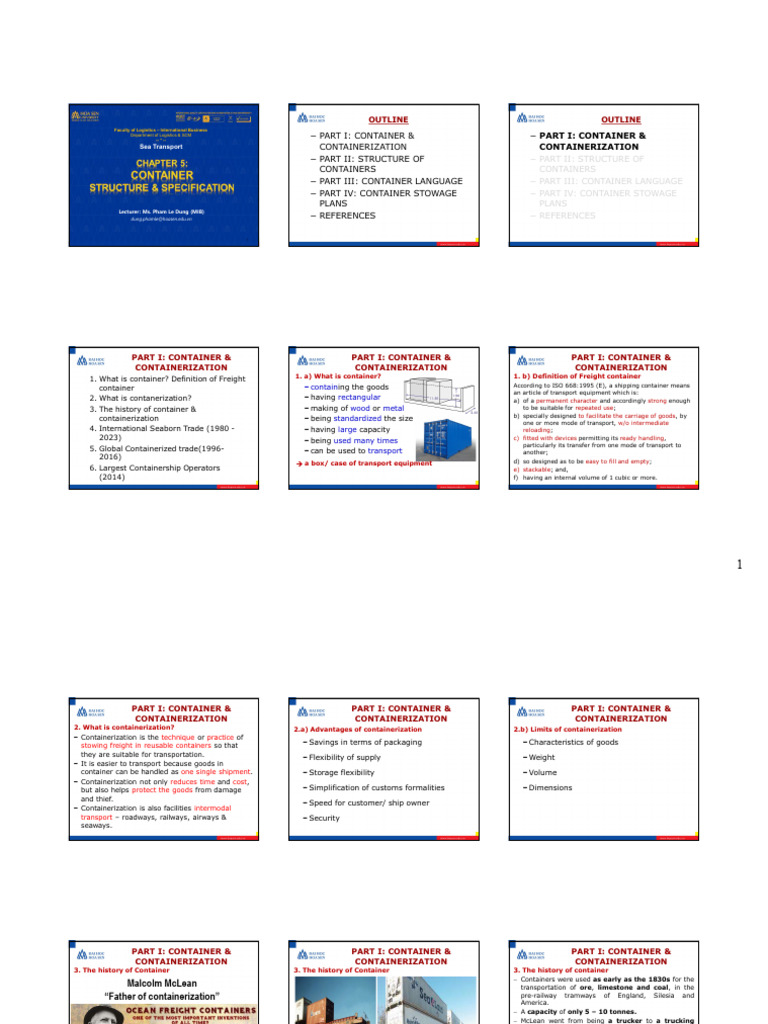 Chap 5 - Container - Structure & Specification - by PhamLeDung (Final ...