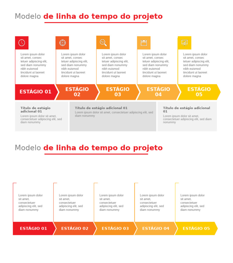 Linha do Tempo do Projeto | PDF