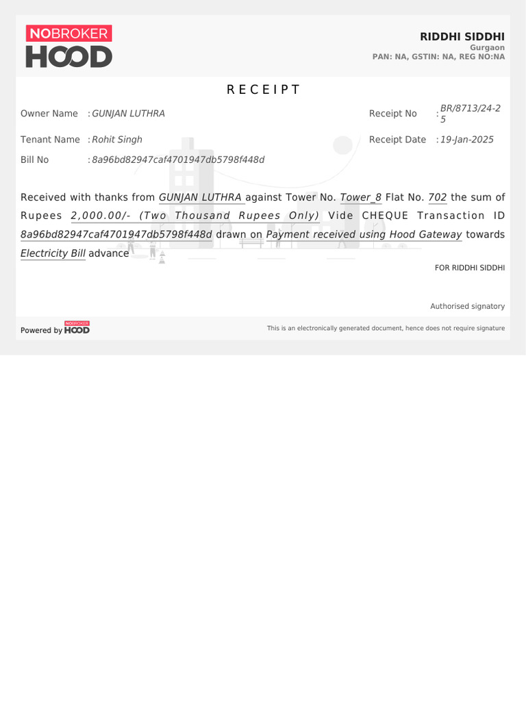 Receipt 3 | PDF
