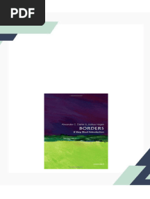 (Ebook) Borders: A Very Short Introduction by Alexander C. Diener, Joshua Hagen ISBN 9780199731503, 0199731500 - Download the ebook today and own the complete version
