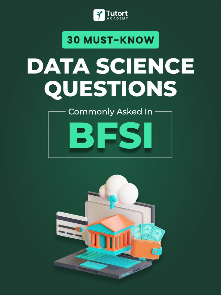 Data Science in The BFSI Domain: Transforming Financial Services | PDF ...
