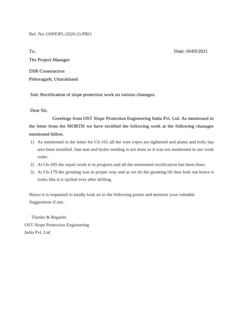 Draft For Rectification | PDF