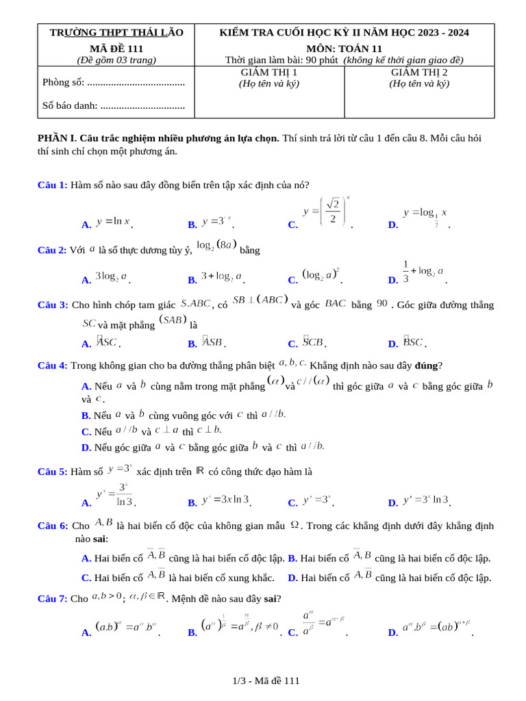 De 111 | PDF