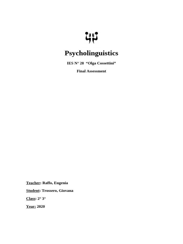 The Concept of Age in L1 and L2 Acquisition | PDF | Language ...