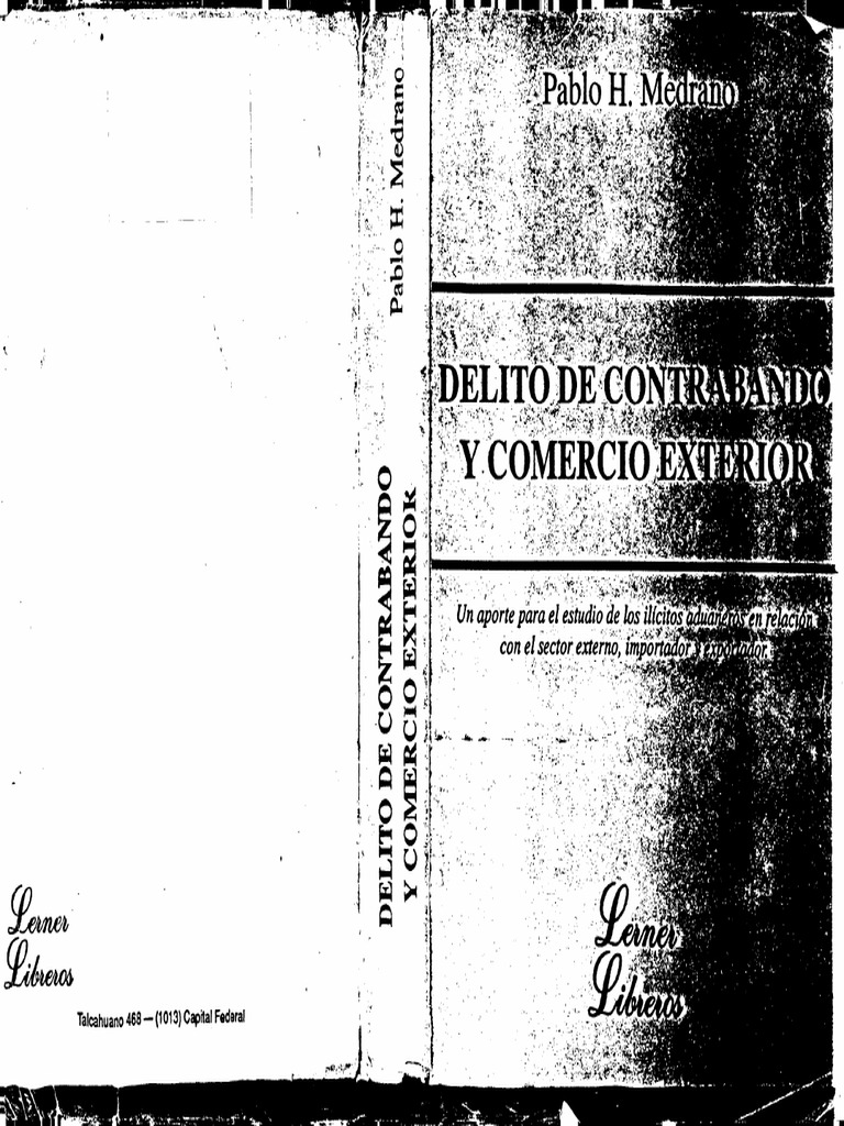 Delito de Contrabando y Comercio Exterior | PDF | Bancos | Moneda