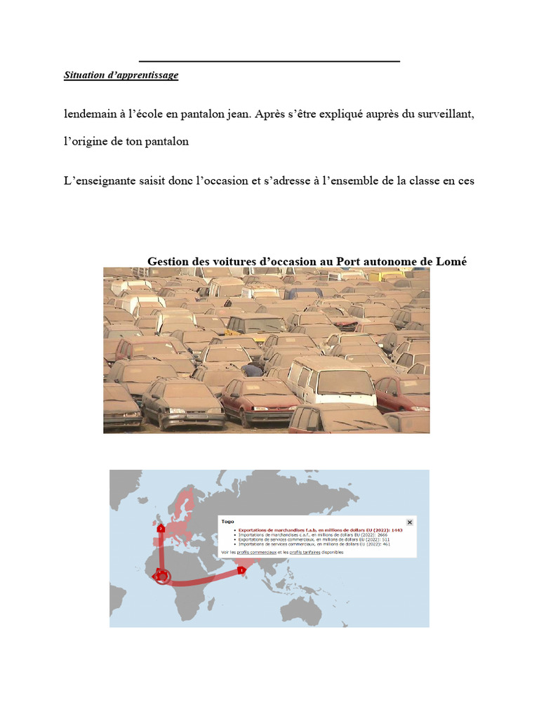 Impact de la Mondialisation sur le Jean | PDF | Coton | jeans