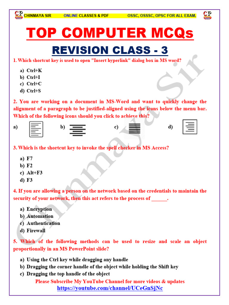 Computer Revision Test 3 | PDF | Computer File | Microsoft Word