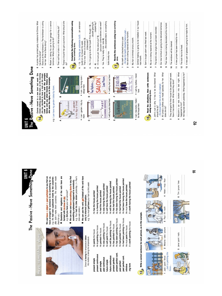 Causative - Have Sth Done | PDF