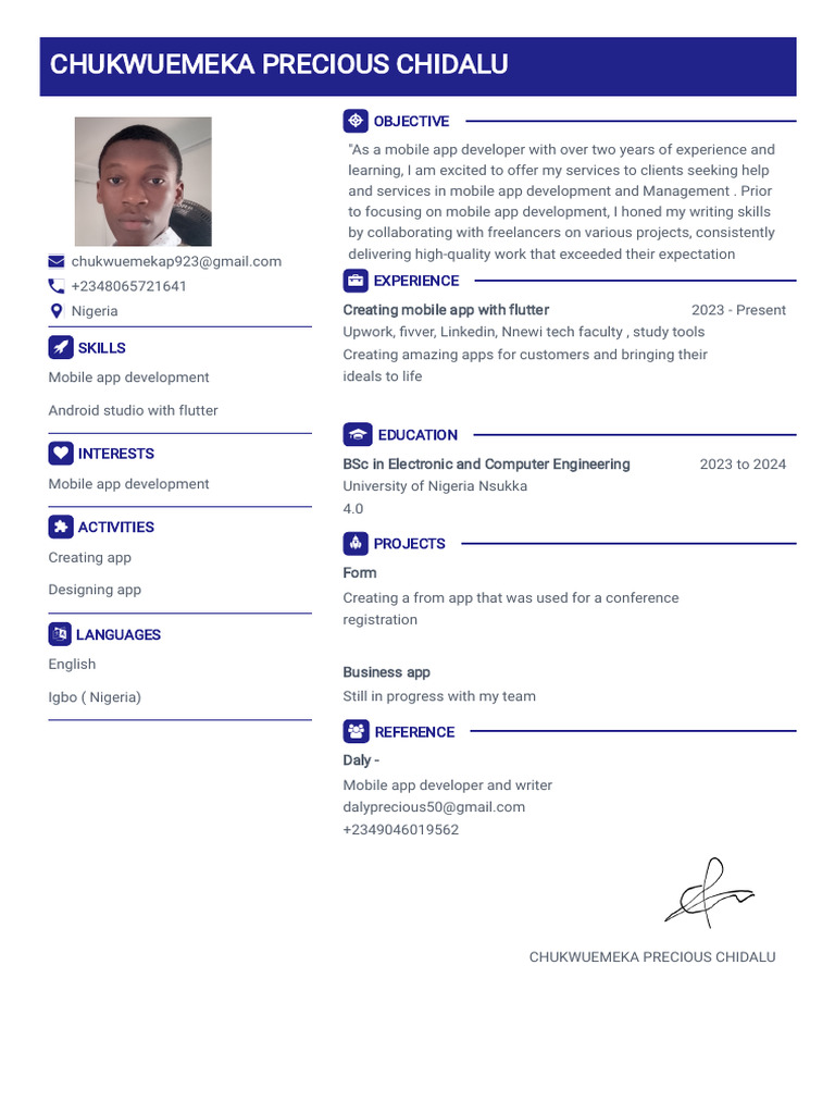 CV App | PDF