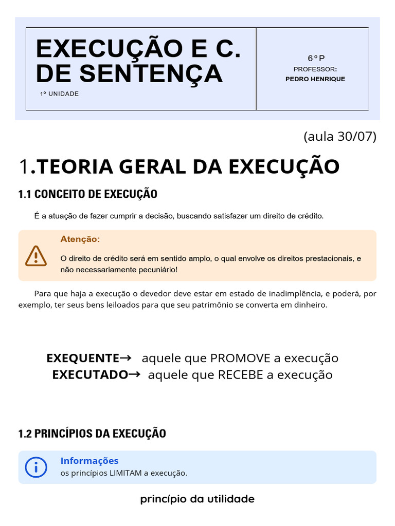 Execução E C. de Sentença | PDF | Sentença (jurídico) | Arbitragem