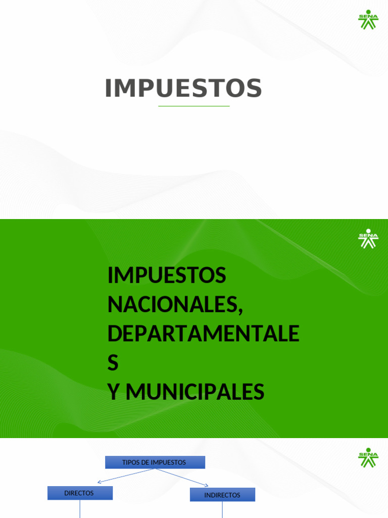 Tipos de Impuestos en Colombia | PDF | Impuestos | Impuesto sobre la renta