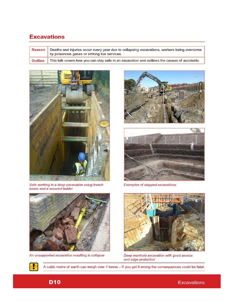 Excavations | PDF