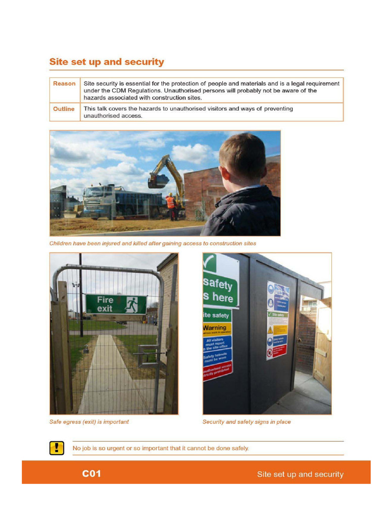 Site Setup and Security | PDF