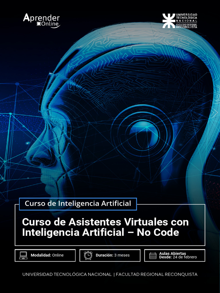 Curso Online: Asistentes Virtuales IA | PDF | Inteligencia artificial ...