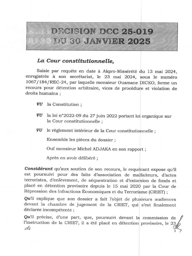 Détention arbitraire et droits violés en CRIET | PDF | Crimes | Crime ...