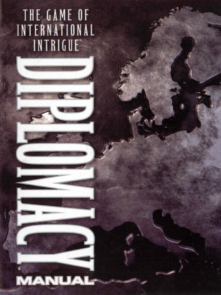 Diplomacy Pdf
