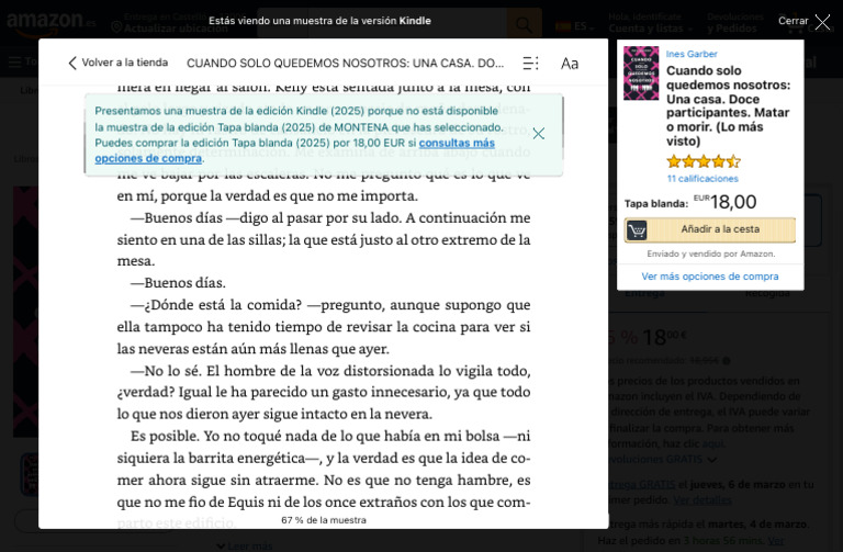 Cuando Solo Quedemos Nosotros Una Casa. Doce Participantes. Matar o ...