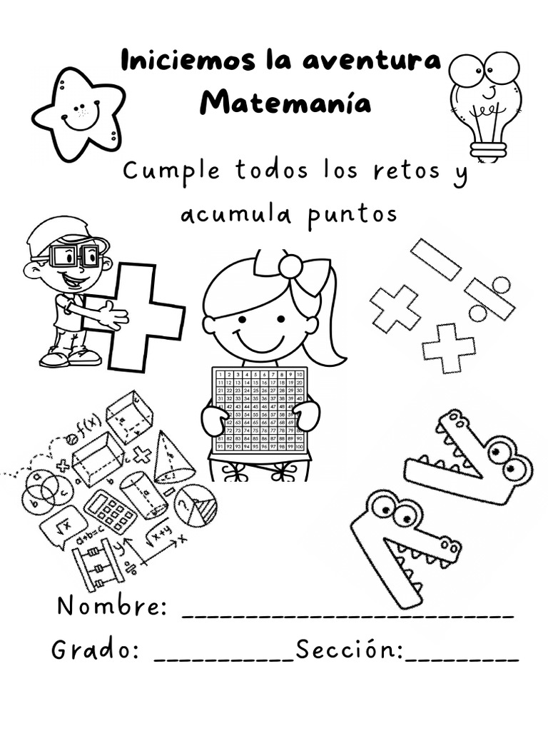 Foldable Matemanía | PDF