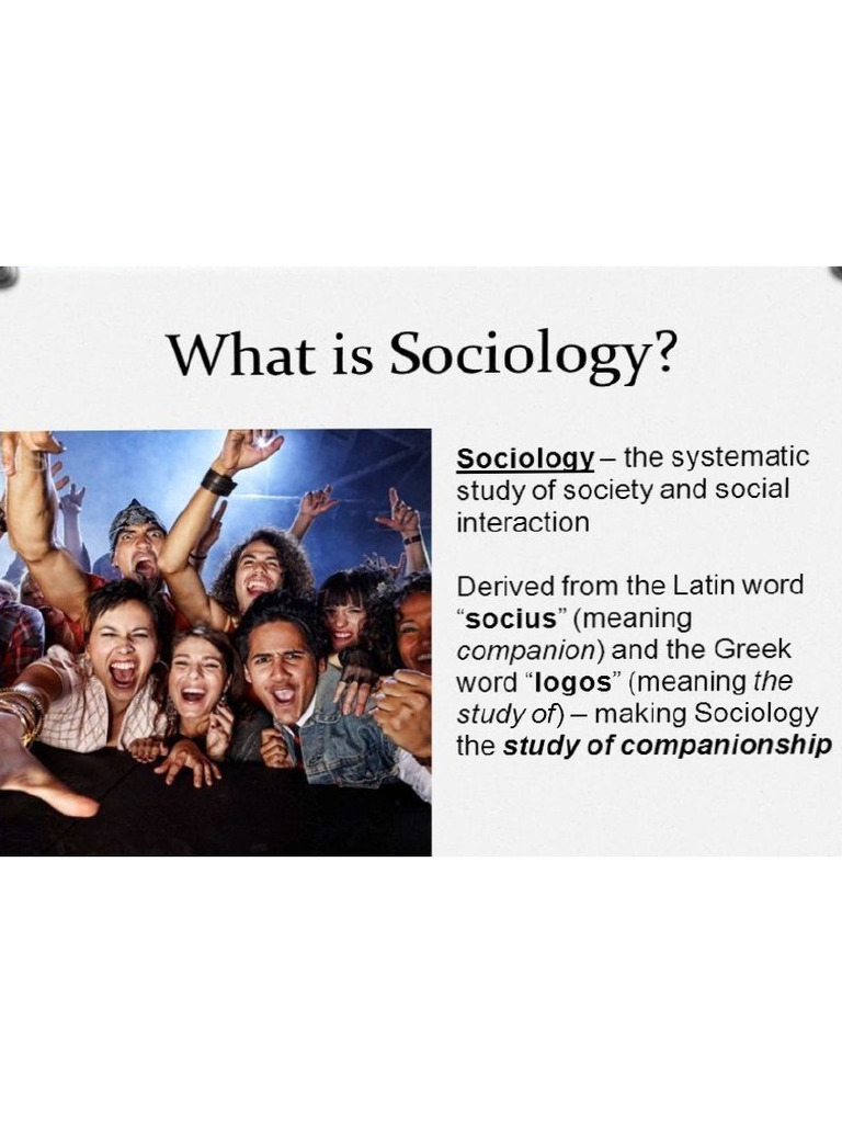 Introduction of Sociology | PDF