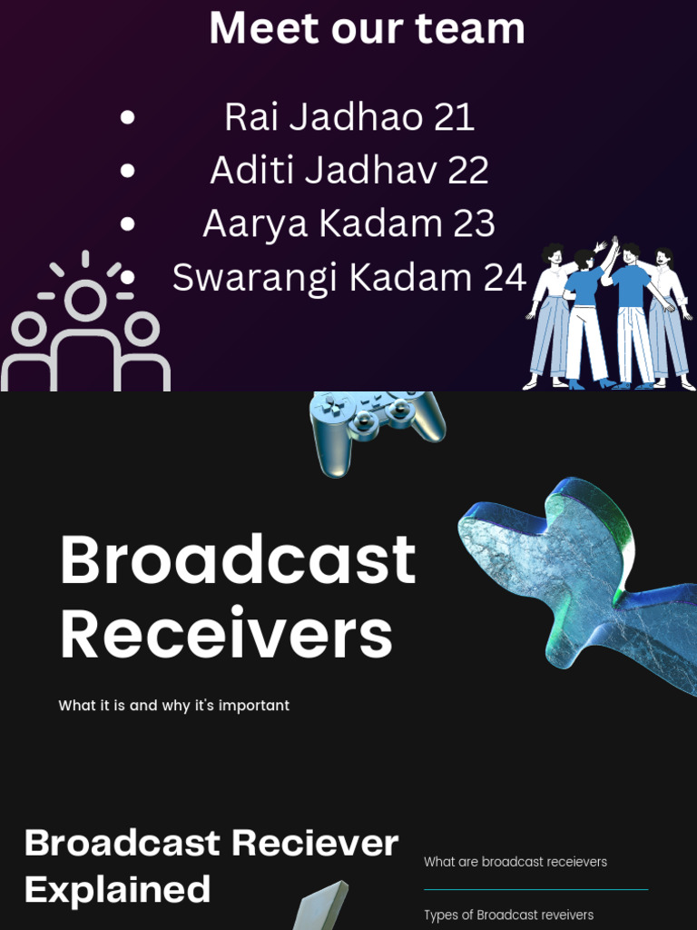Understanding Android Broadcast Receivers | PDF | Android (Operating ...
