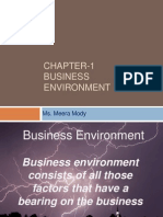 Chapter-1 Introduction To Business Environment