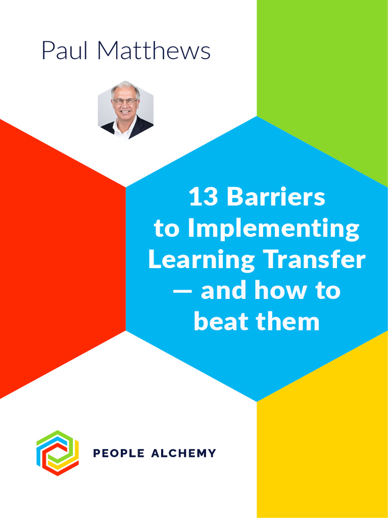 Overcoming Learning Transfer Barriers | PDF | Learning | Cognition