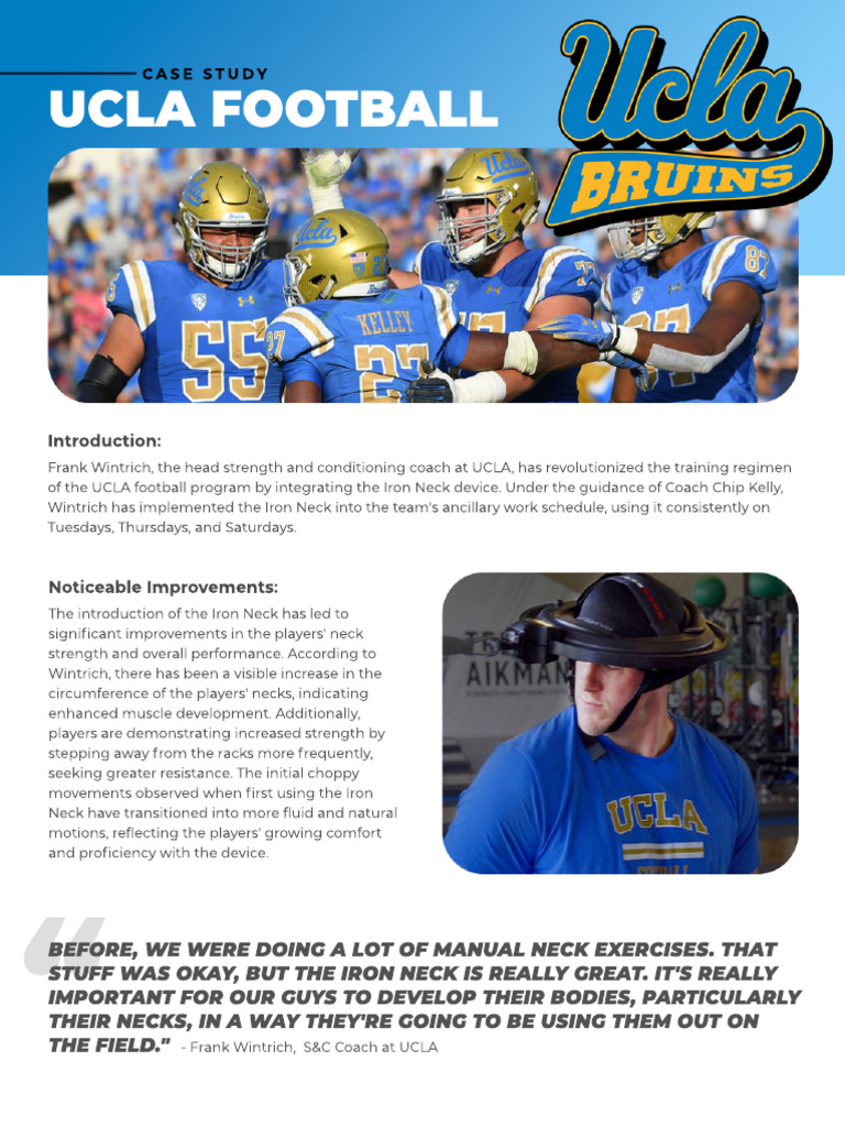 UCLA Football's Iron Neck Success | PDF