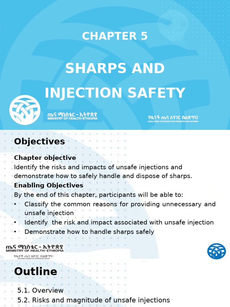 Safe Injection Practices and Guidelines | PDF | Injection (Medicine ...