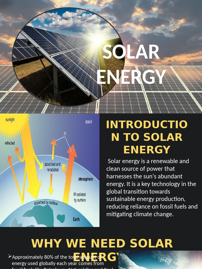 Benefits and Challenges of Solar Energy | PDF | Solar Power | Solar Energy