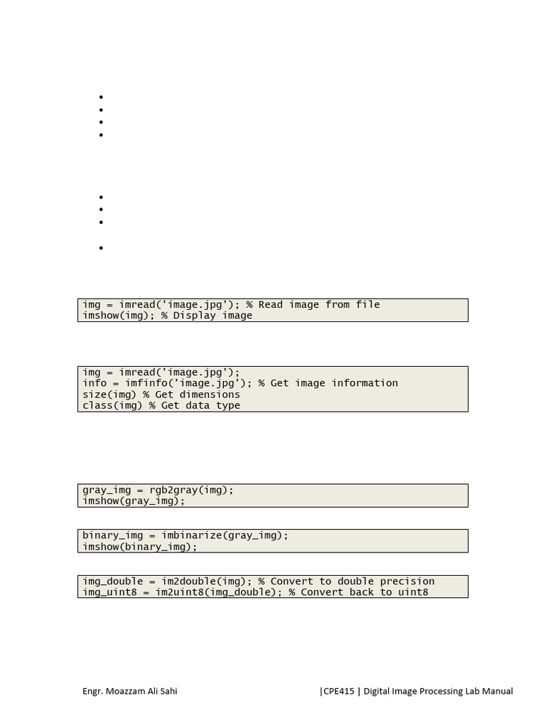 CPE415 Lab 2 | PDF | Rgb Color Model | Vision