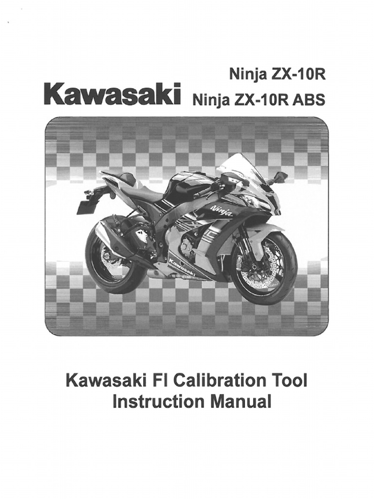 ZX10R ABS 2016 Calibration Manual | PDF