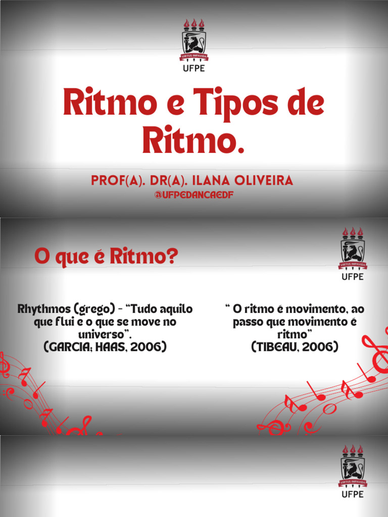 Tipos de Ritmo e Suas Aplicações | PDF