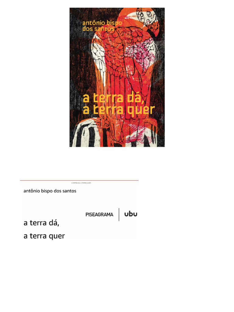 A Terra Dá, A Terra Quer Nêgo Bispo | PDF