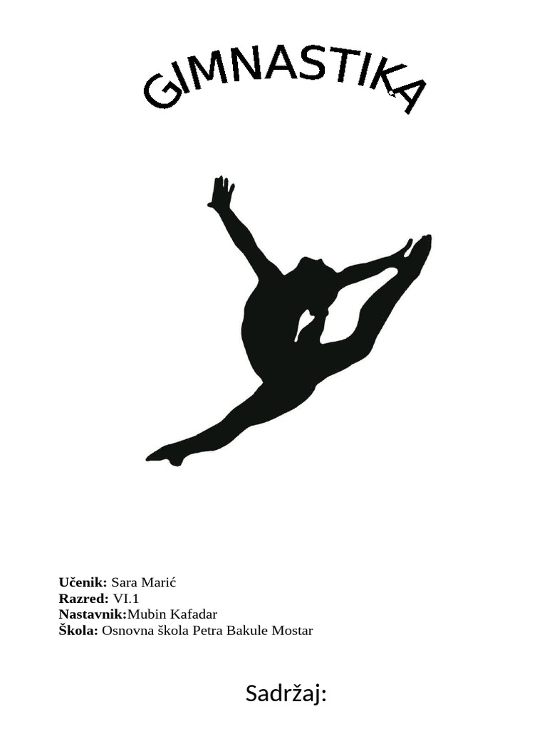 Učenik Tjelesno | PDF