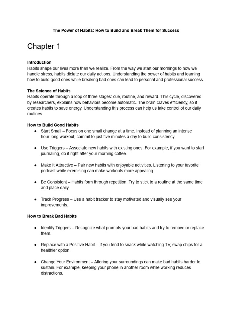 Mastering Habits And Time Management Pdf Habits Time Management