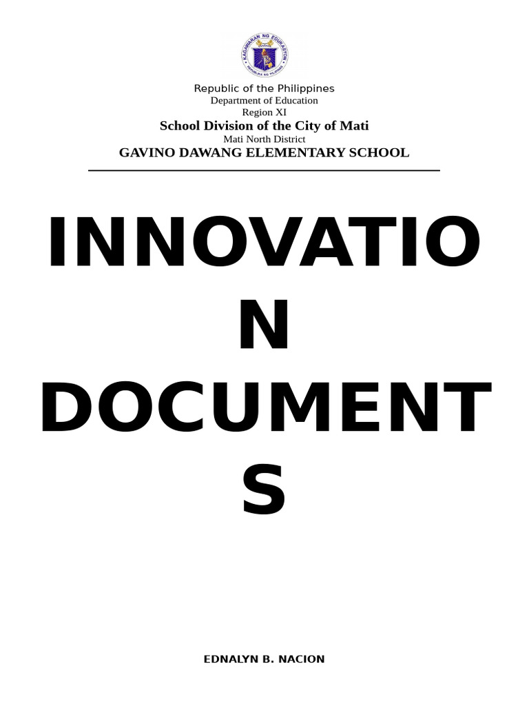INNOVATION | PDF