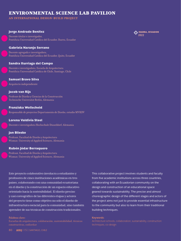 Proyecto de Diseño Sostenible en Ibarra | PDF