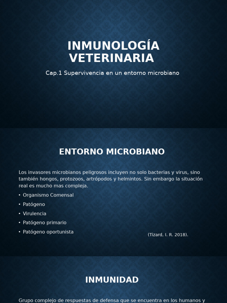 Inmunología Veterinaria Cap.1 | PDF