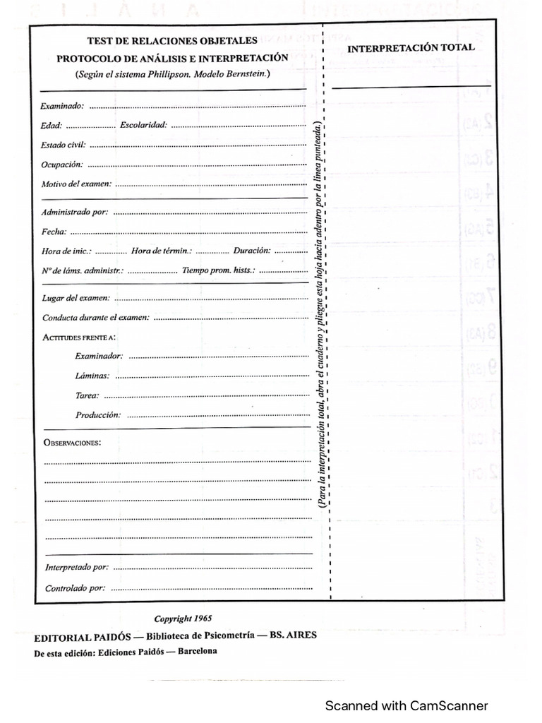 Protocolo TRO | PDF