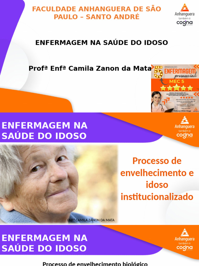 Enfermagem e Cuidados ao Idoso | PDF | Enfermagem | Envelhecimento