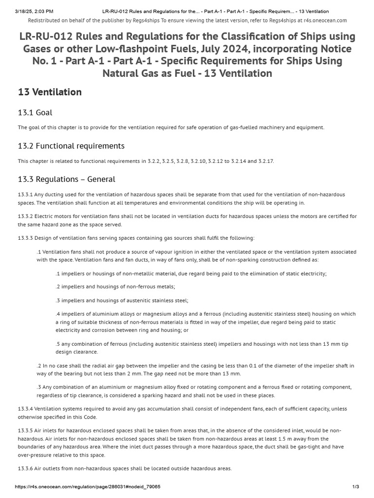 Regs4ships - LR-RU-012 Rules and Regulations For The... - Part A-1 ...