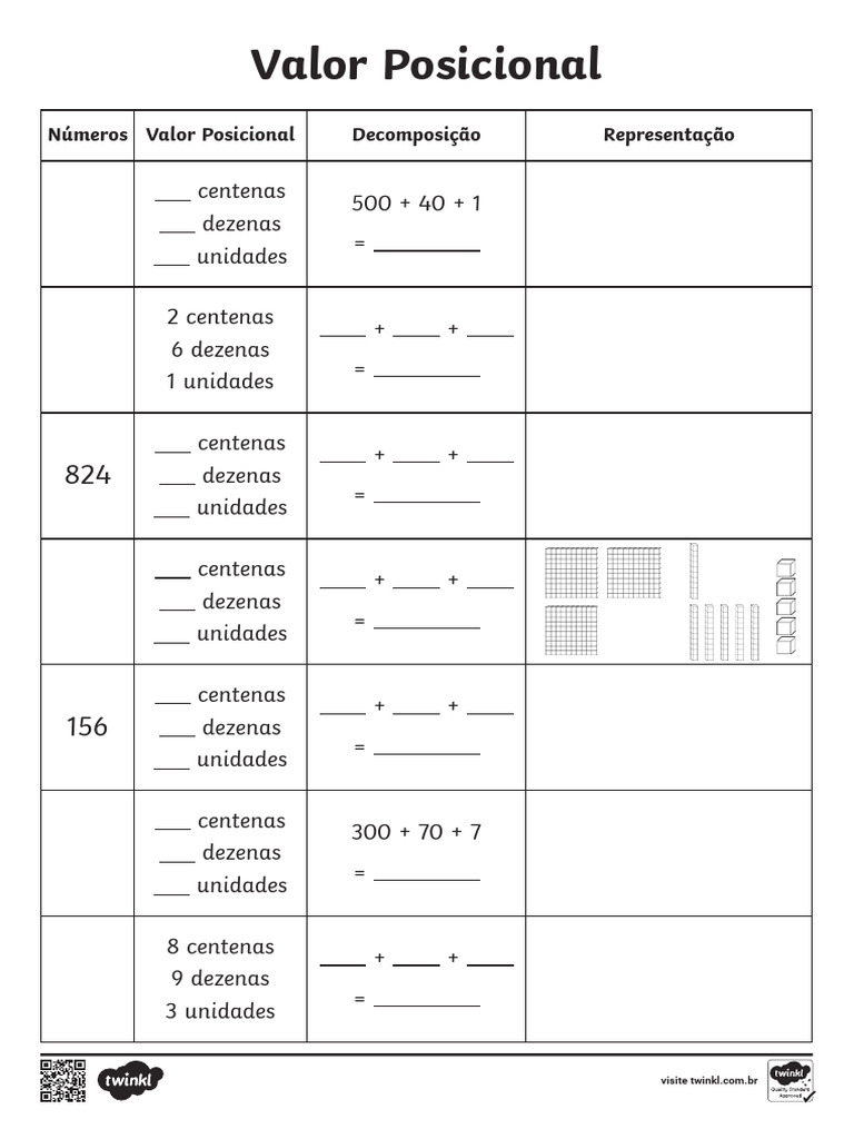 Entendendo o Valor Posicional em Números | PDF