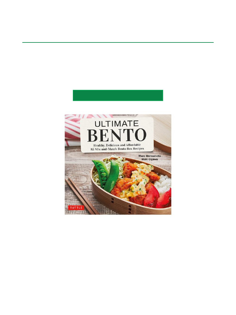 Navigate Ultimate Bento Healthy, Delicious and Affordable 85 Mix and ...