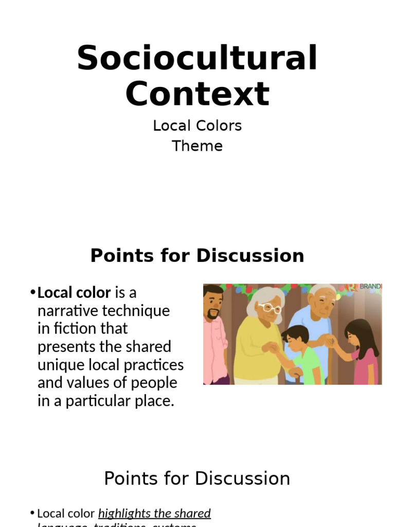 Sociocultural Context | PDF