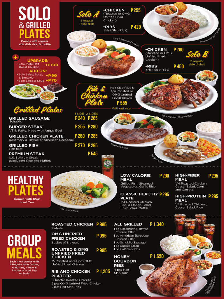 Menu List 1 - REGULAR | PDF