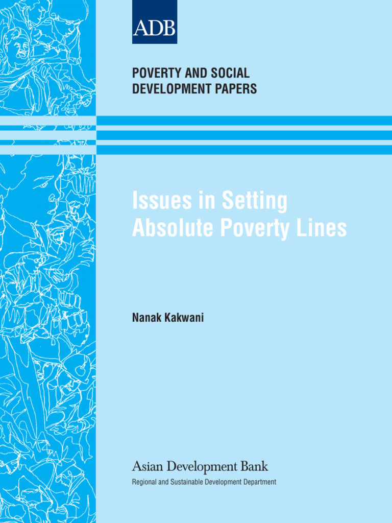 Setting Absolute Poverty Lines Explained | PDF | Cost Of Living ...