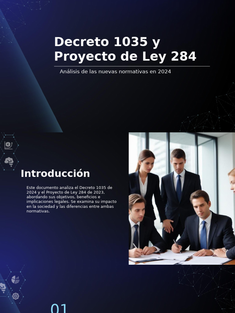 Decreto 1035 y Proyecto de Ley 284 | PDF