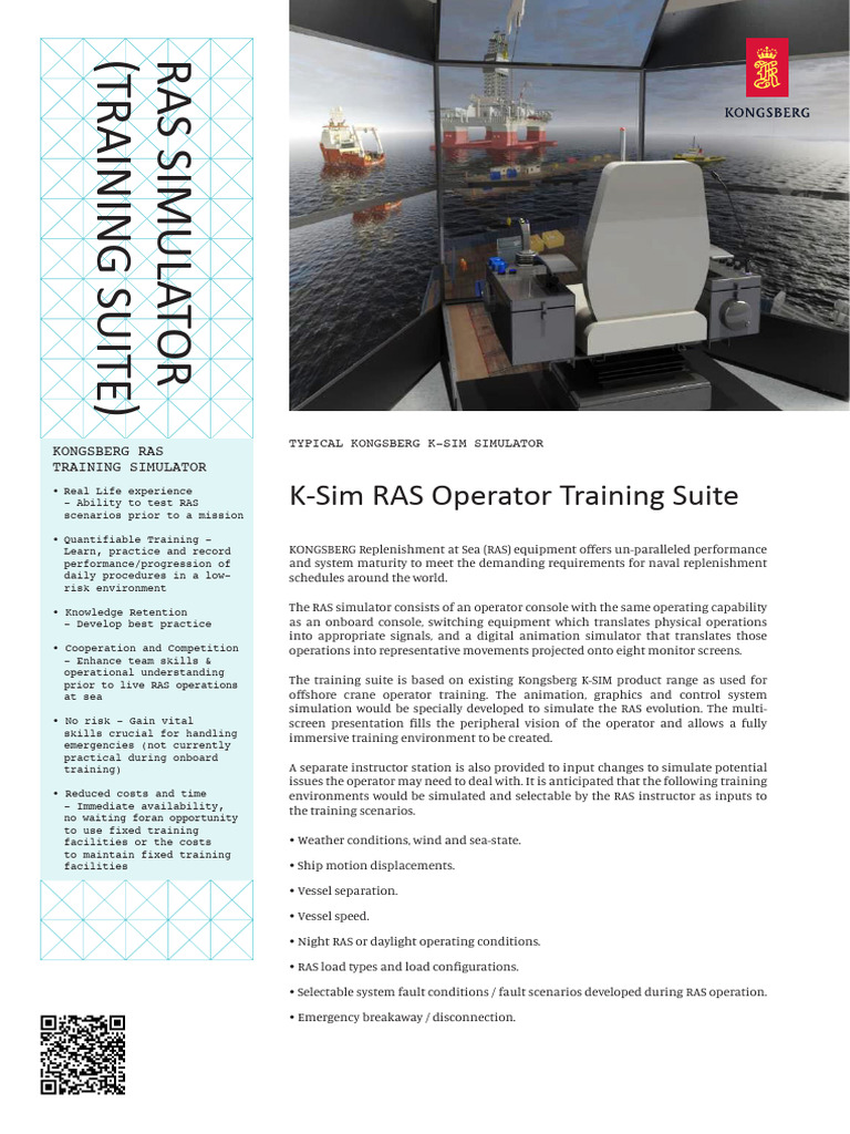 Kongsberg RAS Training Simulator Overview | PDF | Simulation