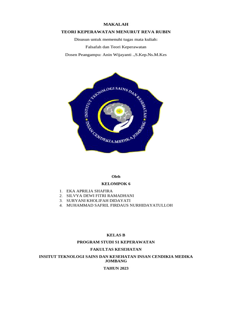 Teori Keperawatan Reva Rubin 2023 | PDF