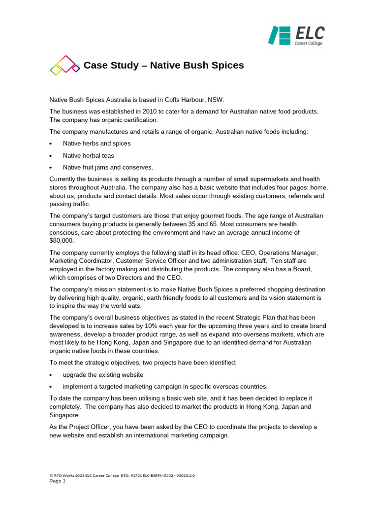 BSBPMG532 Simulation Pack | PDF | Project Management | Advertising